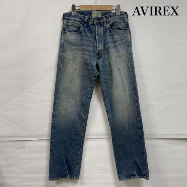 アヴィレックス TFQP デニム XX 783-4111201 ユーズドウォッシュ リアルユーズド ヴィンテージ加工 日本製 メンズ 30 ISItems【USED】【古着】【中古】50147428|クラシカ