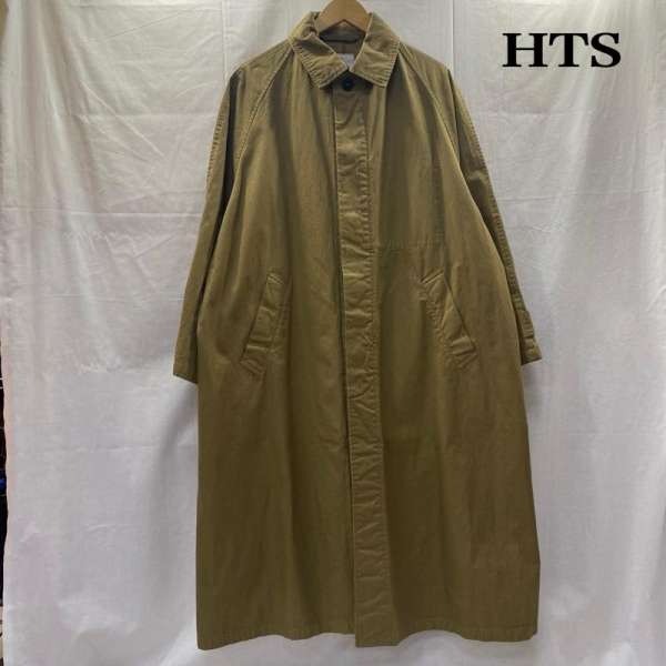 ハロータウンストアーズ HTS BALMACAAN COAT khaki 42(small-regular) メンズ S ISItems【USED】【古着】【中古】50147440