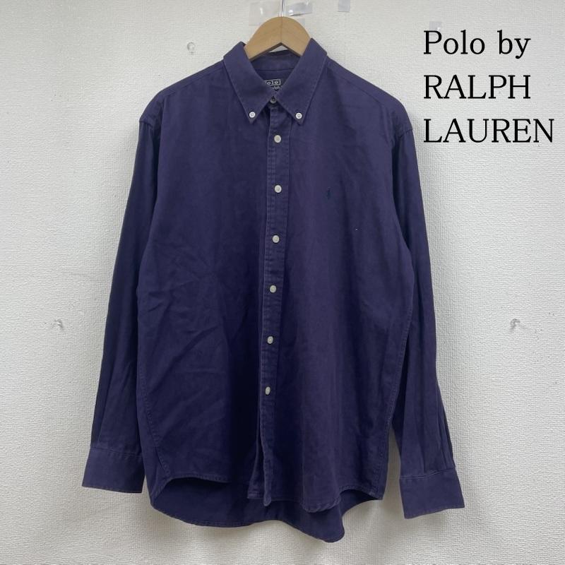 ポロバイラルフローレン 90s USA製 長袖 名取り草落ちこむ プルオーバー トップ Shirt ロング捩り ポニーロゴ 刺しゅう メンズ XL ISItems【USED】【古着】【中古】50147675
