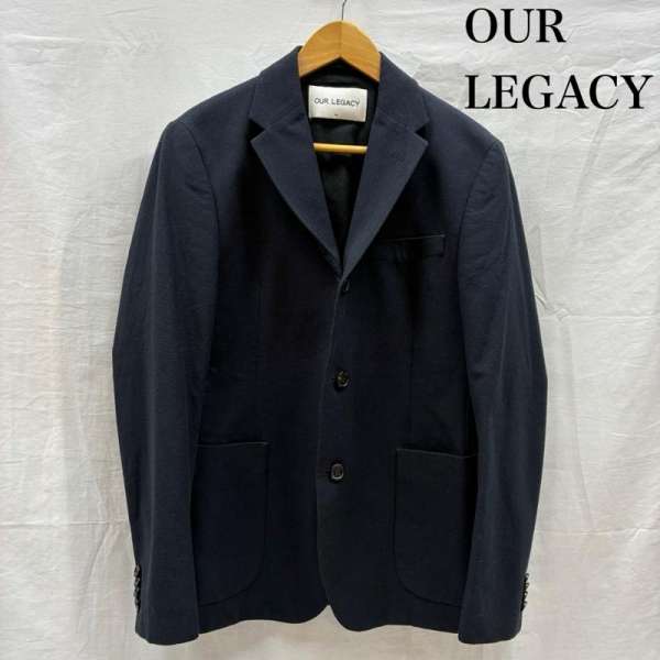 アワーレガシー 14AW コットン シルク 3B テーラード ジャケット ブレザー メンズ 46 ISItems【USED】【古着】【中古】50148790