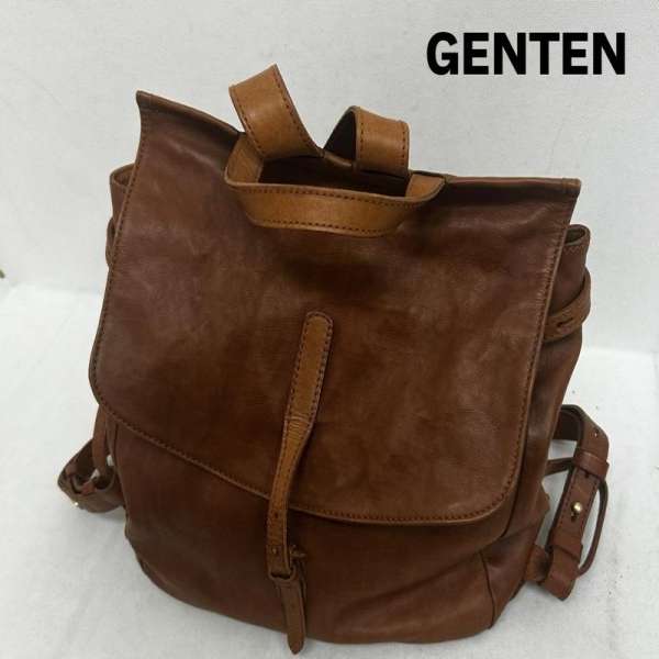 ゲンテン レザーリュック Avila nuova 無地 レディース - ISItems【USED】【古着】【中古】50149542