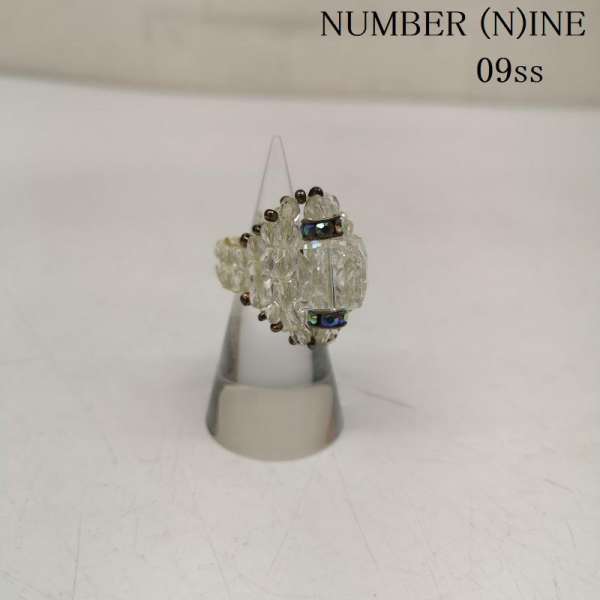 ナンバーナイン 09ss THE LONESOME HEROES期 ビーズ リング 指輪 14号 メンズ - ISItems【USED】【古着】【中古】50149708