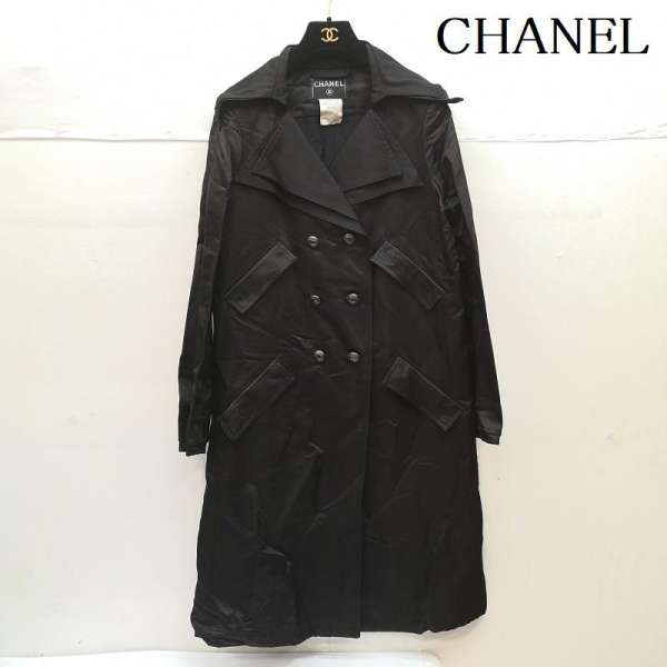 本日のみお値下げします。 美品　シャネルのトレンチコート 楽天市場】≪5％OFFクーポン対象＆まとめ買い10%OFF≫シャネル CHANEL