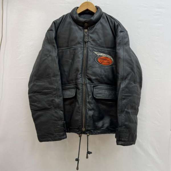 ハーレーダビッドソン オールレザー ダウンジャケット メンズ L ISItems【USED】【古着】【中古】50149996