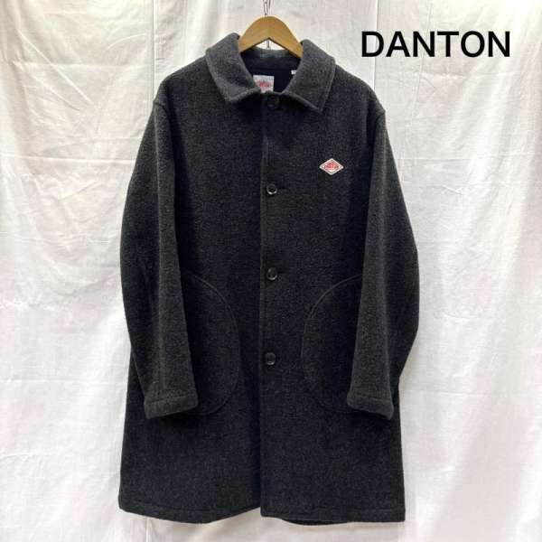 楽天市場】ダントン/DANTON ウールモッサくるみボタンコート メルトン