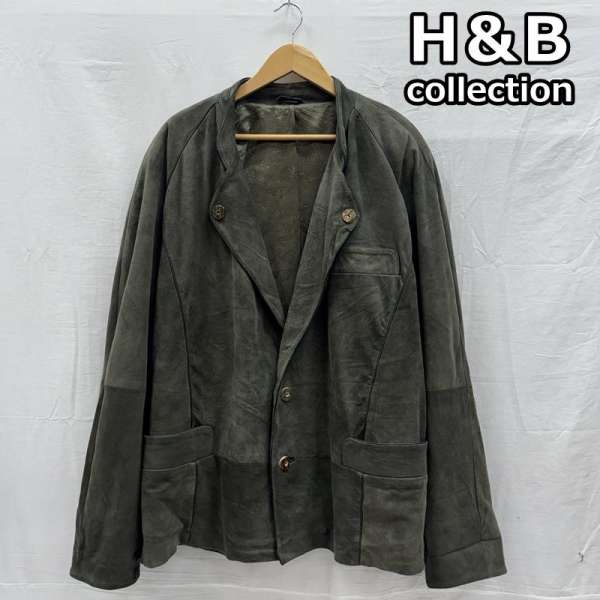 古着 H&B collection ヌバック レザー チロリアン ジャケット メンズ - ISItems【USED】【古着】【中古】50150283