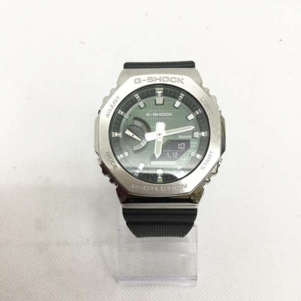 ジーショック Gショック 腕時計 CASIO 時計 CASIO 2100 シリーズ G-shock ブラック ソーラー CASIO-GBM-2100 メンズ - ISItems【USED】【古着】【中古】50150703|クラシカ
