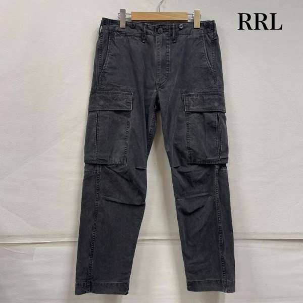 ダブルアールエル ラルフローレン キャンバス サープラス カーゴパンツ ジップフライ W29 L30 メンズ 29インチ ISItems【USED】【古着】【中古】50150960