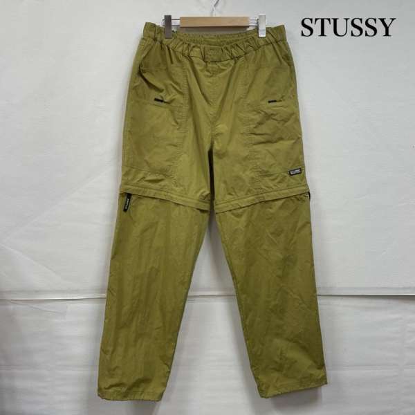 ステューシー 22SS NYCO Convertible Rant コンバーチブルパンツ 2way カーゴ ハーフ ロゴ ナイロン メンズ M ISItems【USED】【古着】【中古】50150963