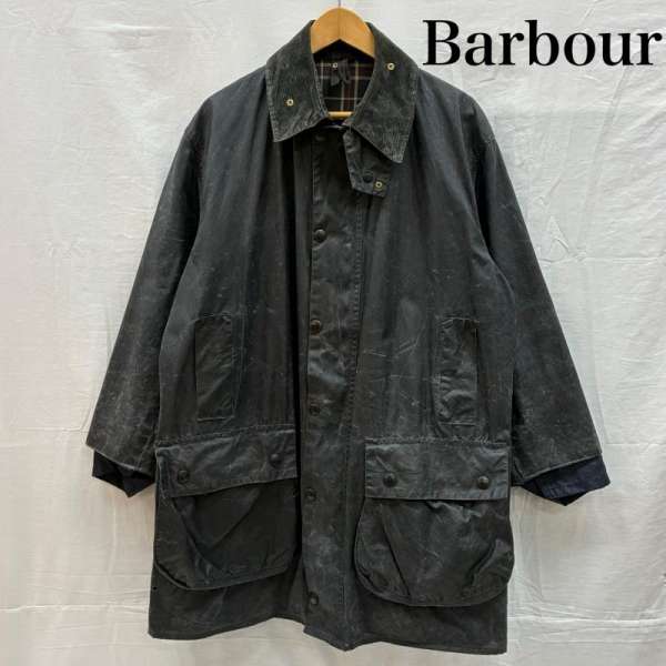 バーブァー 80s 3ワラント 88年製 A205 BORDER JACKET ワックス オイルドジャケット メンズ 36 ISItems【USED】【古着】【中古】50151227|クラシカ