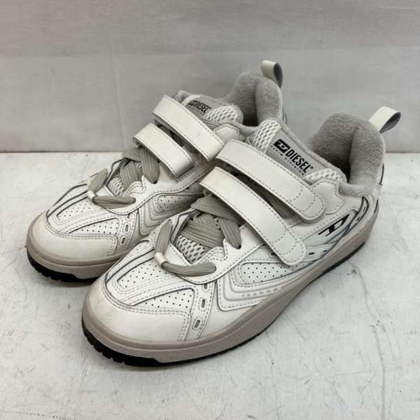 ディーゼル S-UKIYO SKT レザー ベルクロ ローカットスニーカー メンズ 26.5cm ISItems【USED】【古着】【中古】50151286