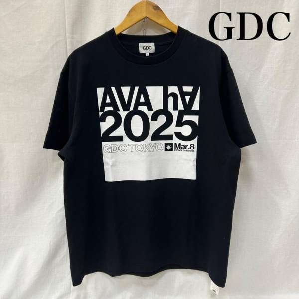 ジーディーシー AVA-Ha 2025 半袖Tシャツ ブラック GD0107 メンズ L ISItems【USED】【古着】【中古】50151365