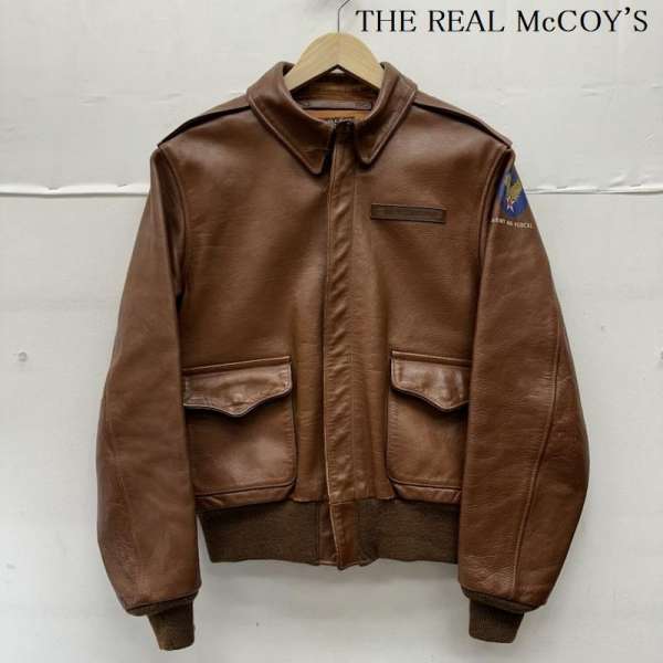 ザリアルマッコイズ A-2 フライト レザー ジャケット ARMY AIR FORCES メンズ 38 ISItems【USED】【古着】【中古】50151449