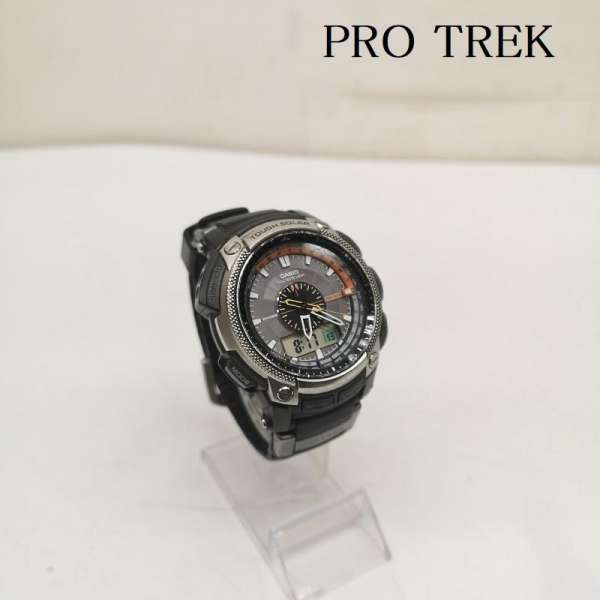 カシオ PROTREK プロトレック PRG-500 デジアナ 腕時計 電波ソーラー メンズ - ISItems【USED】【古着】【中古】50151517