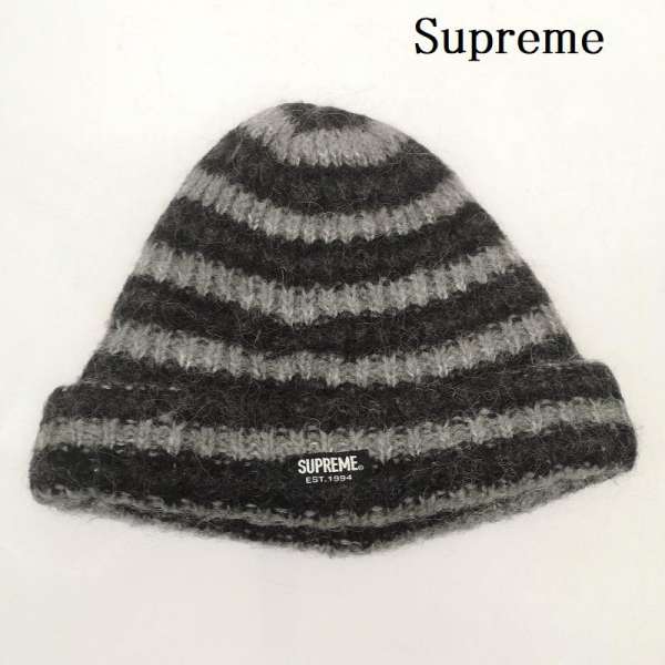 シュプリーム 23AW Loose Stripe Beanie アルパカ ニット キャップ メンズ - ISItems【USED】【古着】【中古】50151750