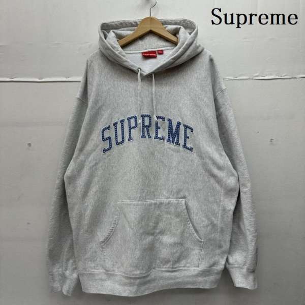 シュプリーム 22ss Stars Arc Hooded Sweatshirt スター スタッズ ロゴ パーカー メンズ XXL ISItems【USED】【古着】【中古】50151877