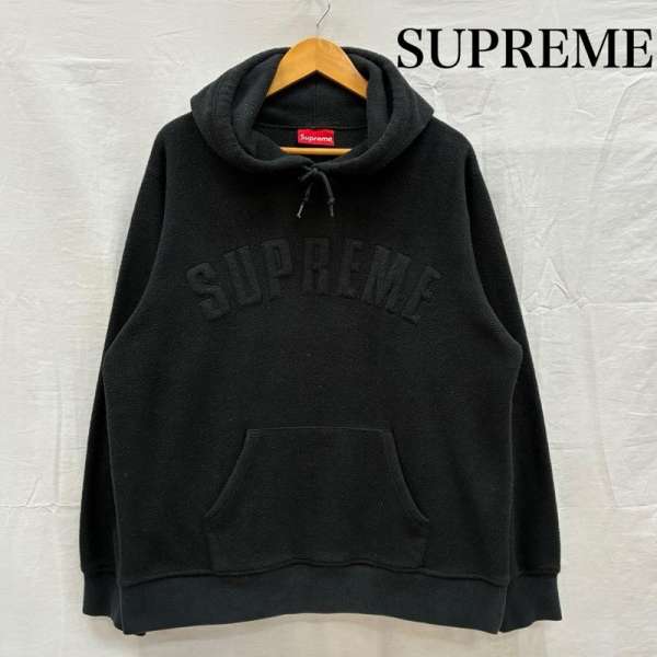 シュプリーム 18AW Polartec ポーラテック プルオーバー フリース パーカー アーチロゴ メンズ M ISItems【USED】【古着】【中古】50151978