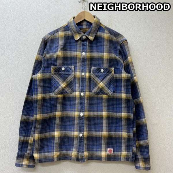 ネイバーフッド チェック フランネル 長袖 ワーク シャツ 092ARNH-SHM03 GOOSE C-SHIRT LS メンズ M ISItems【USED】【古着】【中古】50152056