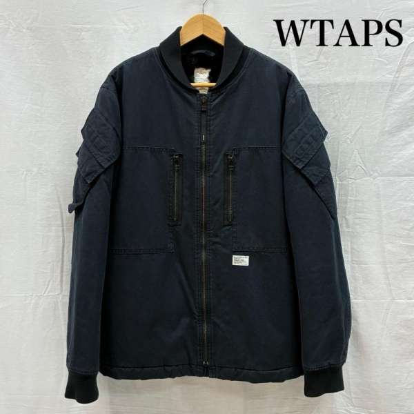 ダブルタップス 06AW 00s 名作 M-43 ファーライナー スカル プリント ミリタリー ジャケット アーカイブ メンズ L ISItems【USED】【古着】【中古】50152487|クラシカ
