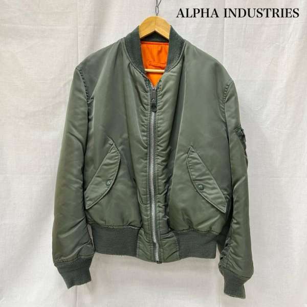 楽天市場】民間 80s USA製 ビンテージ □ ALPHA INDUSTRIES 社製 MA-1
