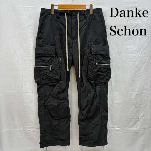 ダンケシェーン 23AW ダメージ加工 水溶性 ボンディング ジップ カーゴパンツ 23404TS-DS メンズ L ISItems【USED】【古着】【中古】50152912 9,075円