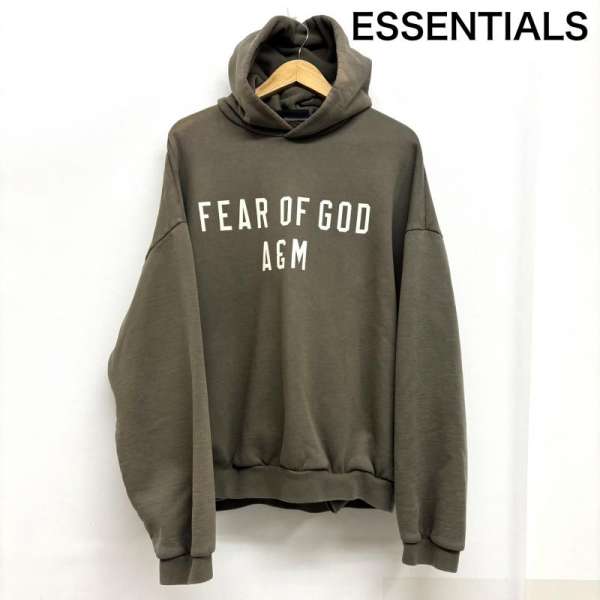 エッセンシャルズ パーカー フィアオブゴッド FEAR OF GOD 24AW HEAVY WEIGHT SWEAT HOODIE カーキd MILITARY メンズ S ISItems【USED】【古着】【中古】50152964