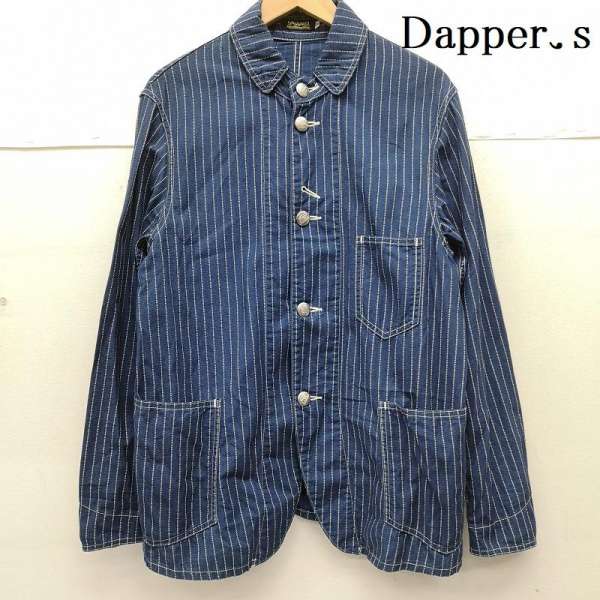 古着 Dapper’s 30s 復刻 エンジニア ジャケット カバーオール メンズ 36 ISItems【USED】【古着】【中古】50153386
