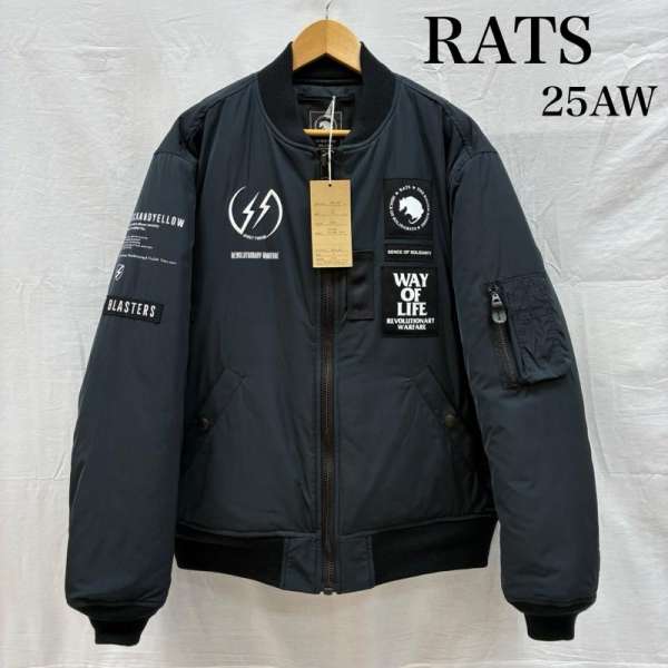 ラッツ 25AW ボン赤ちょうちん 飛翔上衣 MA-1 25RJ-1105 M【USED】【古着】【中古】50153463