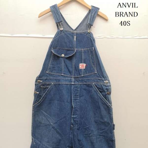 ヴィンテージ 40s ANVIL BRAND ジーンズ 厚地の外套櫂 メンズ 書きあらわす皆無 ISItems【USED】【古着】【中古】50153473