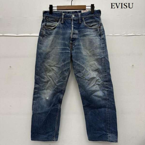 エヴィス SIOTANI BROTHERS 家紋 カモメ デニム パンツ メンズ 30インチ ISItems【USED】【古着】【中古】50153514