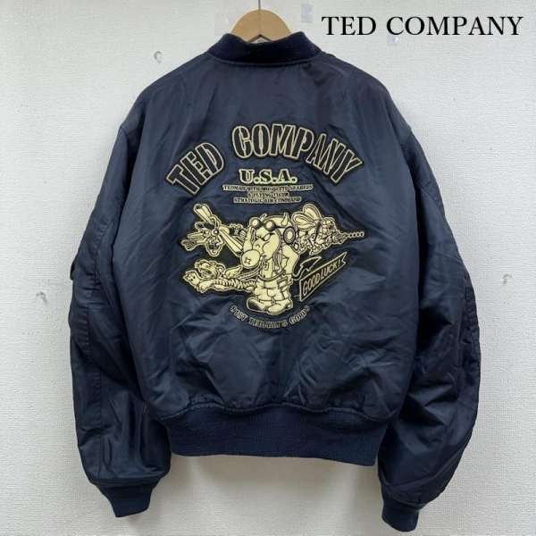 テッドマン TED COMPANY MA-1 フライト ジャケット ワッペン メンズ 42 ISItems【USED】【古着】【中古】50153807