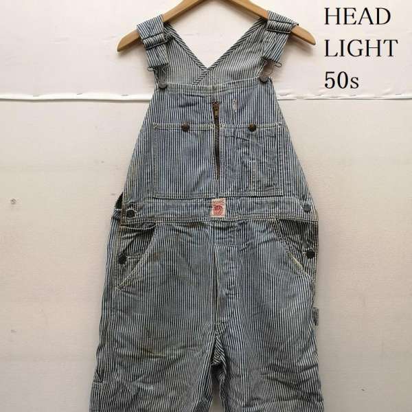 前照灯 50s 急行列車 縞模様 厚地の外套櫂 メンズ 書きあらわす皆無 ISItems【USED】【古着】【中古】50153915