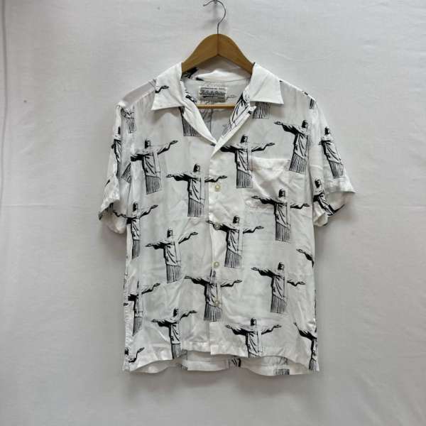 ワコマリア CORCOVADO ALOHA SHIRT キリスト ハワイアン アロハ シャツ メンズ M ISItems【USED】【古着】【中古】50154442｜クラシカ