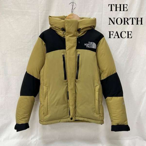 ザノースフェイス Baltro Light Jacket バルトロライトジャケット ND91840 ベージュ ブラック ダウン メンズ S ISItems【USED】【古着】【中古】50154732