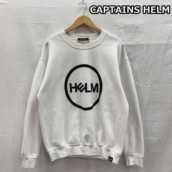 キャプテンズヘルム 18SS TECHNOLOGY CREW SWEAT テクノロジー ロゴ クルーネック スウェット トレーナー メンズ M ISItems【USED】【古着】【中古】50154785
