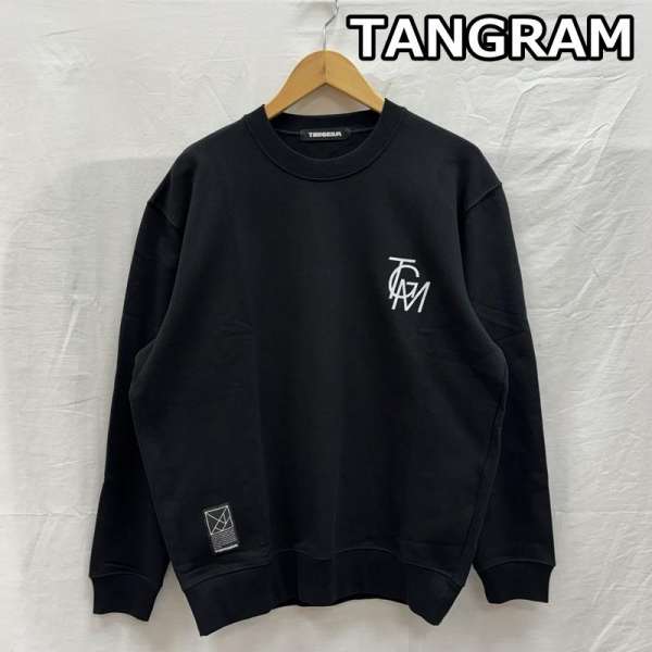 古着 TANGRAM タン瓦 ロゴタイプ 刷り上げる 労働者の一団のど首 汗水 調教師 TGA-MT46 M【USED】【古着】【中古】50154791