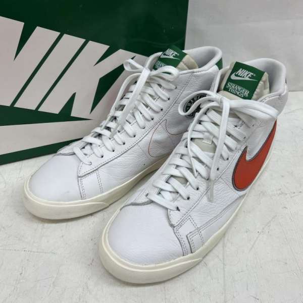 ナイキ STRANGER THINGS × BLAZER MID CJ6101-100 ブレーザー ミッド メンズ 27.5cm ISItems【USED】【古着】【中古】50154837