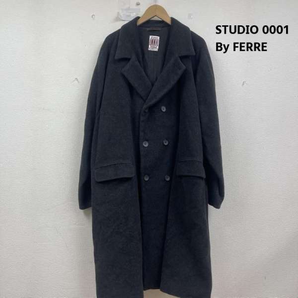古着 STUDIO 0001 By FERRE archive ロング コート メンズ 表記無し ISItems【USED】【古着】【中古】50154897