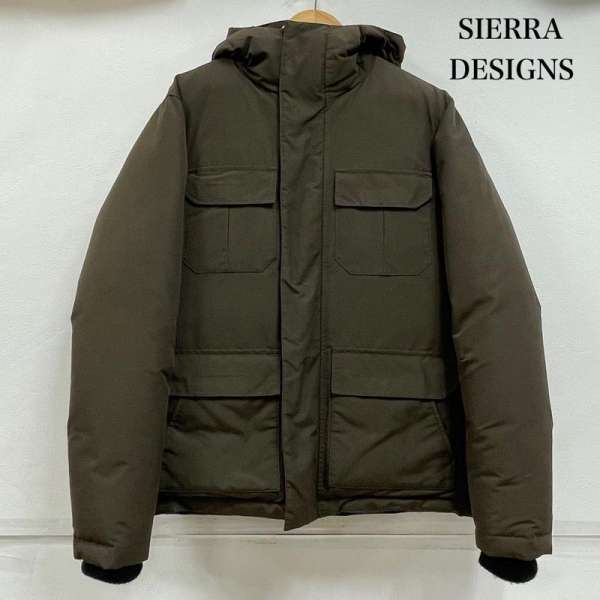 シェラデザイン 御山 落ち込む パーカー 上衣 中綿 厚地の外套 ボンネット ダブルジップ メンズ M ISItems【USED】【古着】【中古】50154939 メンズファッション-コート・ジャケット