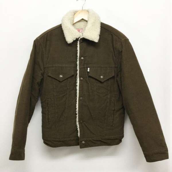 リーヴァイズジーンズ USA製 Levi\u0027s リーヴァイズジーンズ 70608-1529 コーデュロイボアジャケット 36【USED】【古着】【中古】50154959