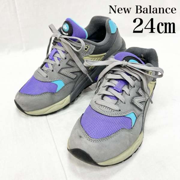 ニューバランス MT580VA2 スニーカー トレイルランニングモデル グレー US:6/24cm ワイズ:D レディース US：6 ISItems【USED】【古着】【中古】50155265