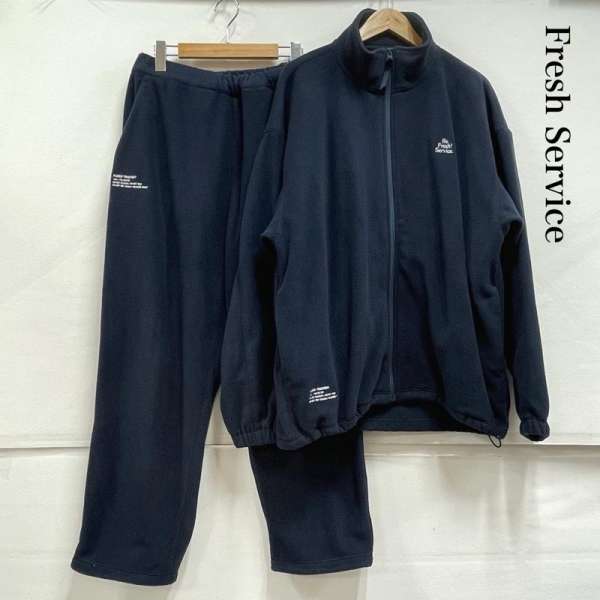 古着 FreshService フレッシュサービス フリース トラック スーツ セットアップ ジャケット フルジップ メンズ M ISItems【USED】【古着】【中古】50155327