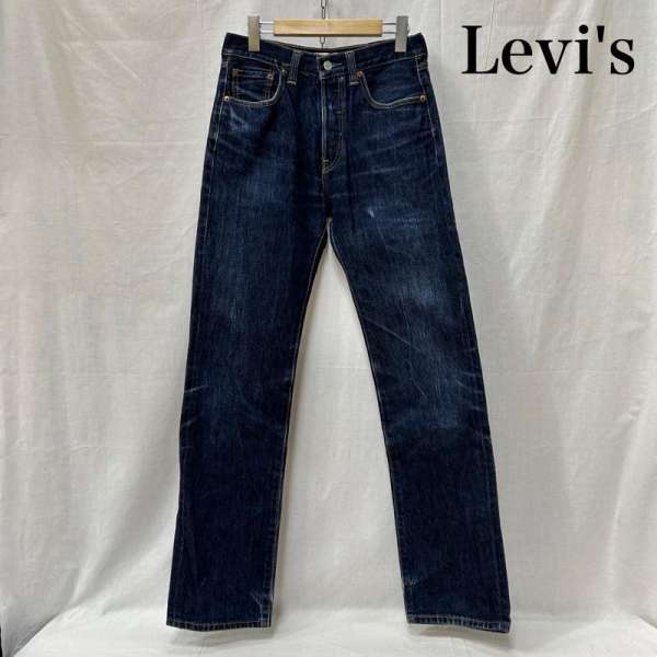リーバイス 501 デニムパンツ Gパン 08501 ボタンフライ 赤タブ 濃紺 メンズ 30インチ ISItems【USED】【古着】【中古】50155355