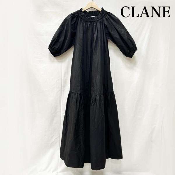 クラネ 2WAYショルダーワンピース 10112-5212 オフショル クルーネック ティアード レディース 0 ISItems【USED】【古着】【中古】50155496 6,160円