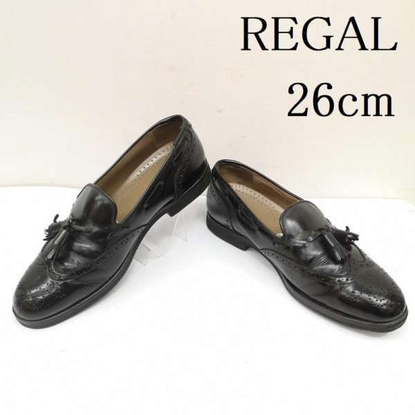 リーガル タッセル ローファー ウイングチップ レザー シューズ メンズ 26.0cm ISItems【USED】【古着】【中古】50156057