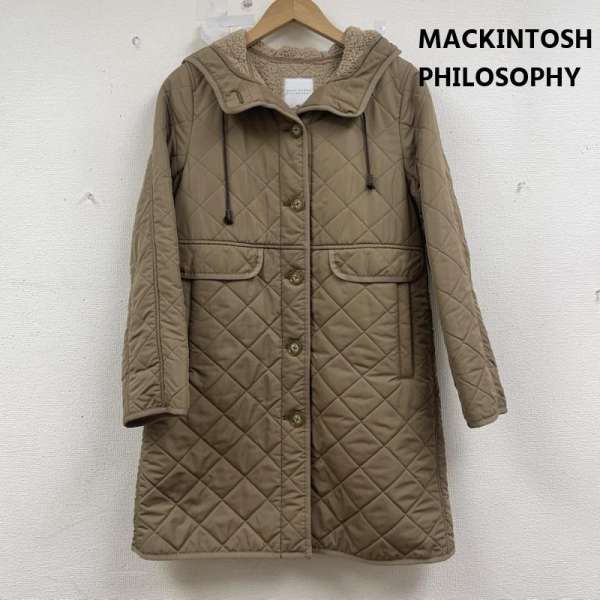 マッキントッシュ フィロソフィー キルティング コート ジャケット ベージュ h5a11-930-40 レディース 36 ISItems【USED】【古着】【中古】50156256