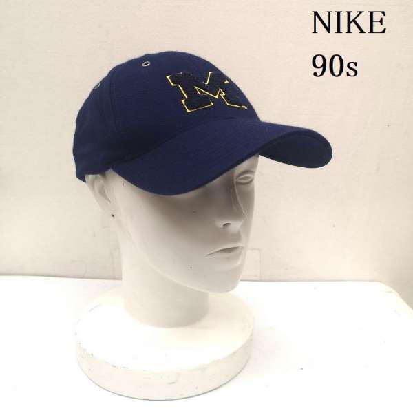 ナイキ 90s MICHIGAN TEAM キャップ 刺繍ロゴ メンズ - ISItems【USED】【古着】【中古】50156514