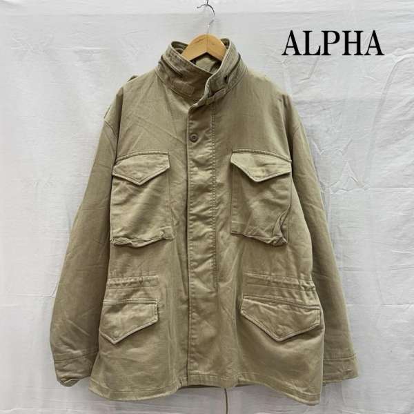 アルファ 旧タグ USA製 M-65 フィールド ジャケット 8415-01-099-7842 メンズ L ISItems【USED】【古着】【中古】50156532