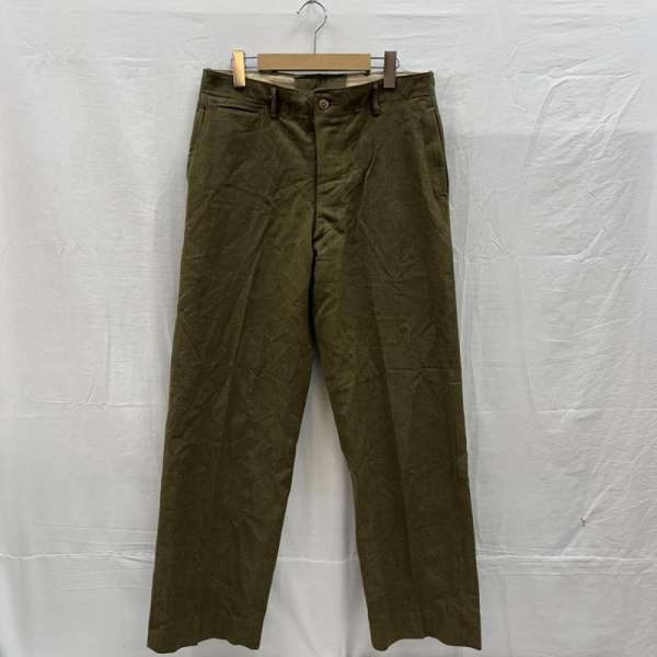 ヴィンテージ U.S.ARMY 40s M-1937 WOOL TROUSERS 42年 ミリタリー ウール トラウザース パンツ メンズ 34インチ ISItems【USED】【古着】【中古】50156538｜クラシカ