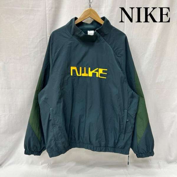 ナイキ スポーツウェアー FB6809-328 ピステウェア ドリルトップ フットボールウェア green XXL メンズ XXL ISItems【USED】【古着】【中古】50156705